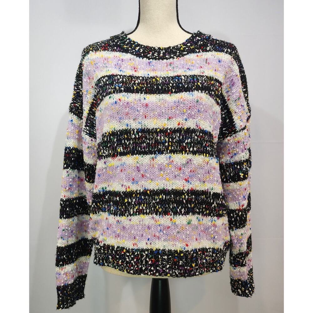 Absolutely Creative Worldwide Sweater Multi-colored Striped M